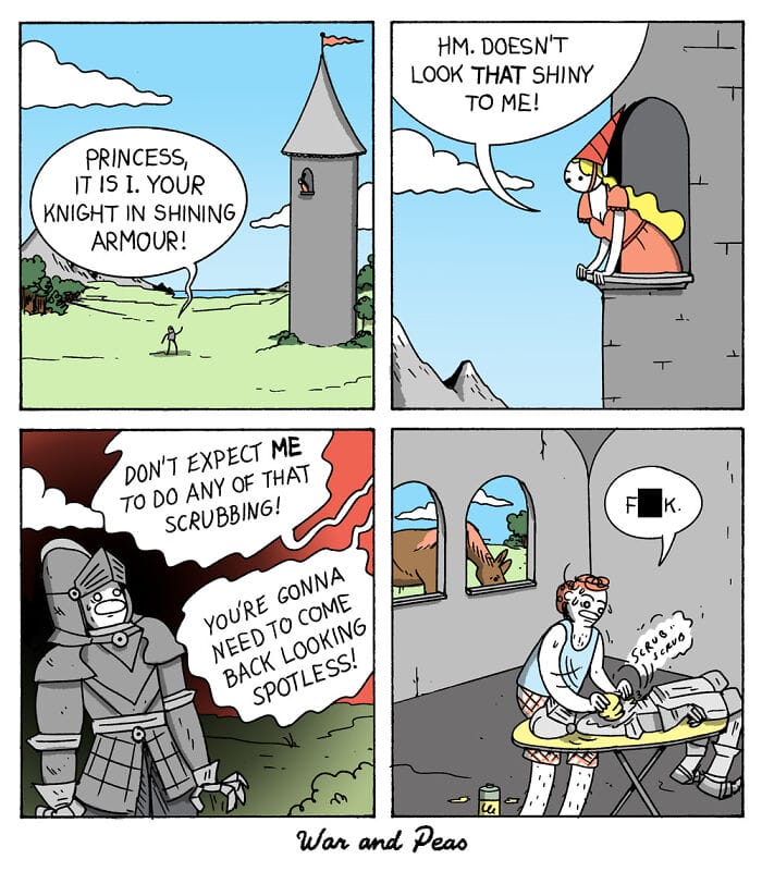6-4 Top 10 War and Peas Comics Hilarious and Surreal Moments