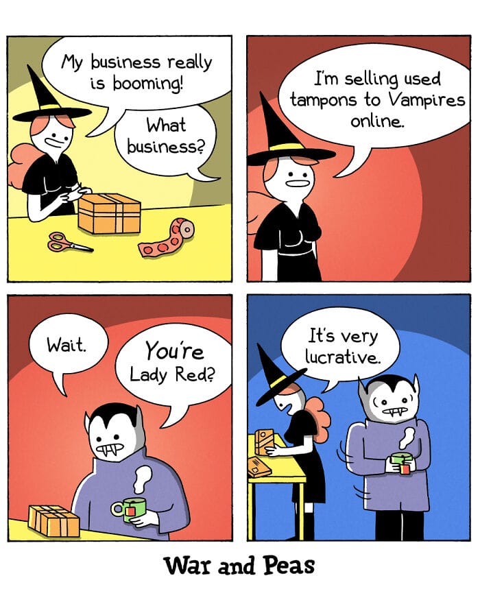 8-4 Top 10 War and Peas Comics Hilarious and Surreal Moments