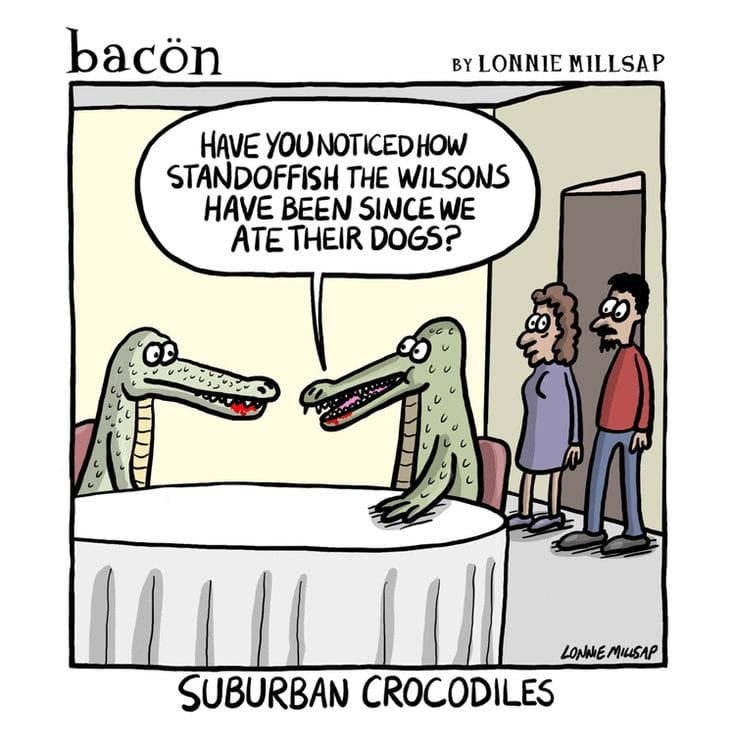 10-5 Top 10 Hilarious Bacon Comics by Lonnie Millsap for Fans of Sharp Humor