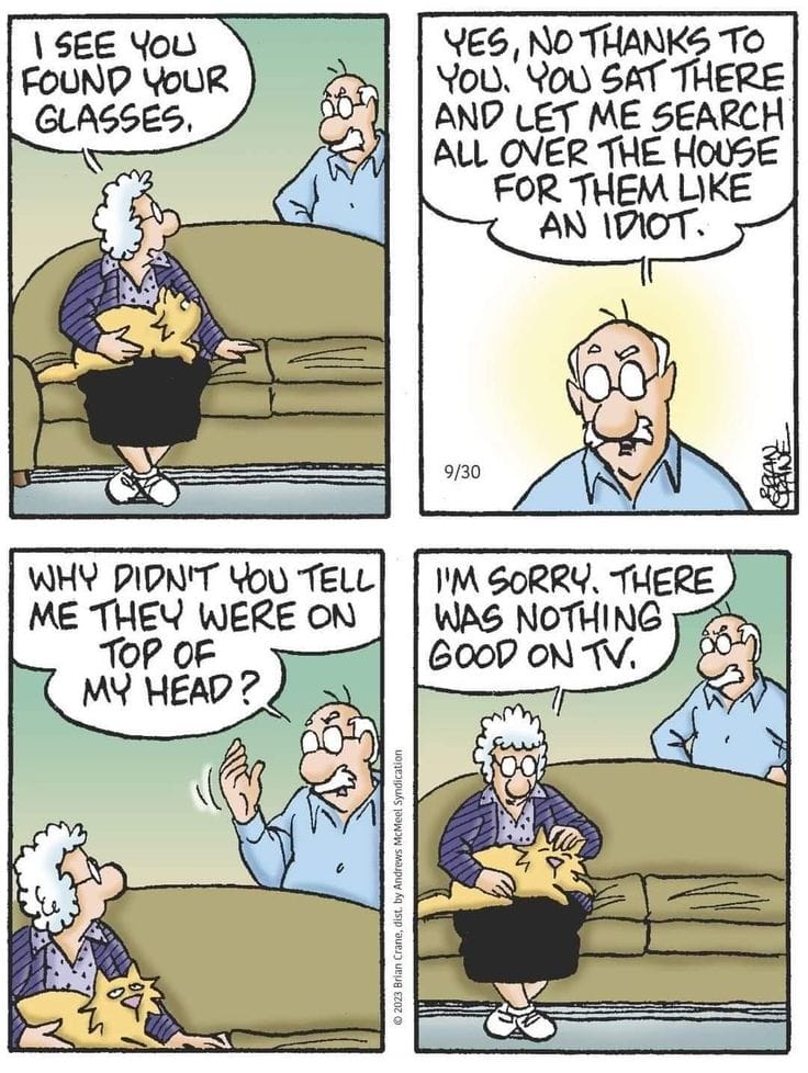 12-75 20 Hilarious and Relatable Humorous Aging Cartoons That Nail Senior Life