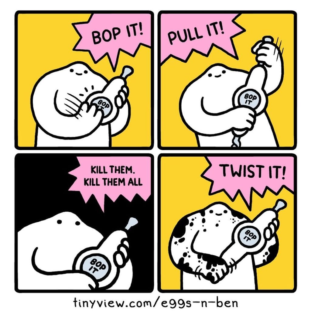 14-66-1024x1024 20 Hilarious Dark Comic Strips by Extra Fabulous Comics That'll Twist Your Brain
