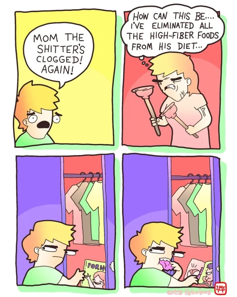 15-819x1024 20 Hilarious Dark Comic Strips by Extra Fabulous Comics That'll Twist Your Brain