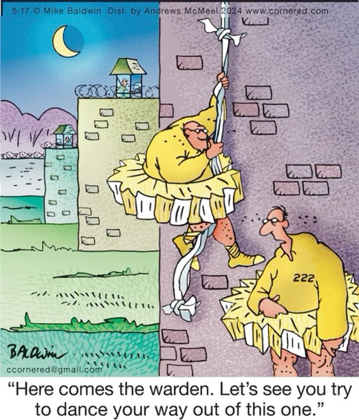 19-10 20 Hilarious Cornered Comics by Mike Baldwin Packed with Sharp Humor