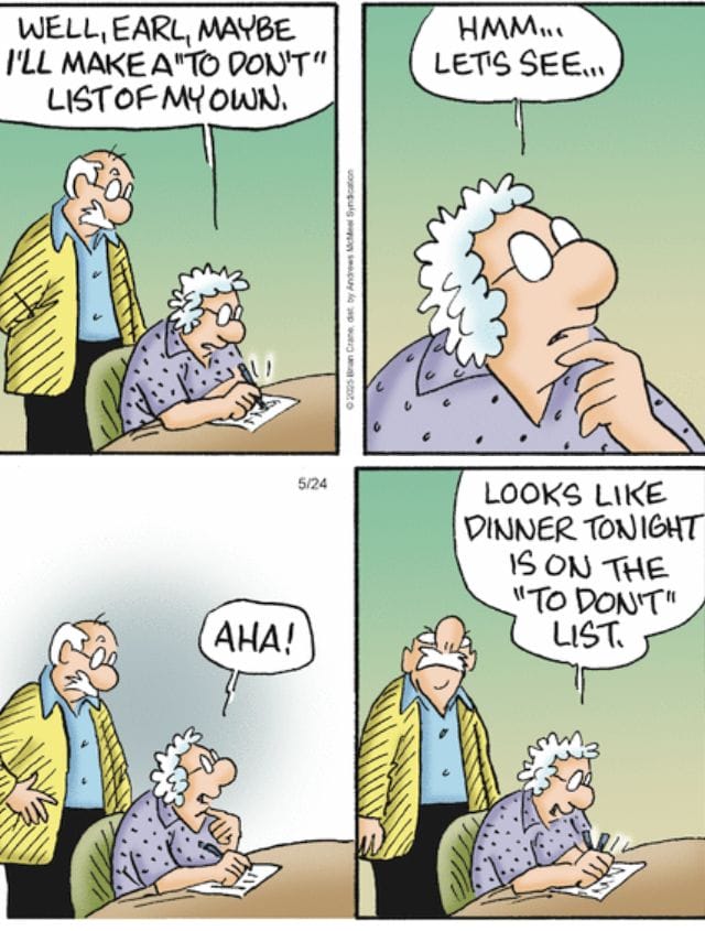 20-69 20 Hilarious and Relatable Humorous Aging Cartoons That Nail Senior Life