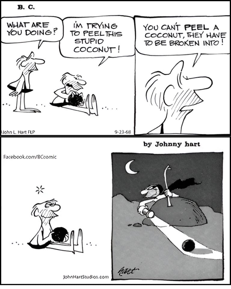 3-21 Top 10 Classic Cartoons By Johnny Hart That Still Make Us Laugh