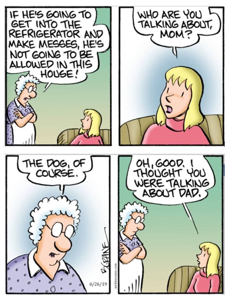 3-94 20 Hilarious and Relatable Humorous Aging Cartoons That Nail Senior Life