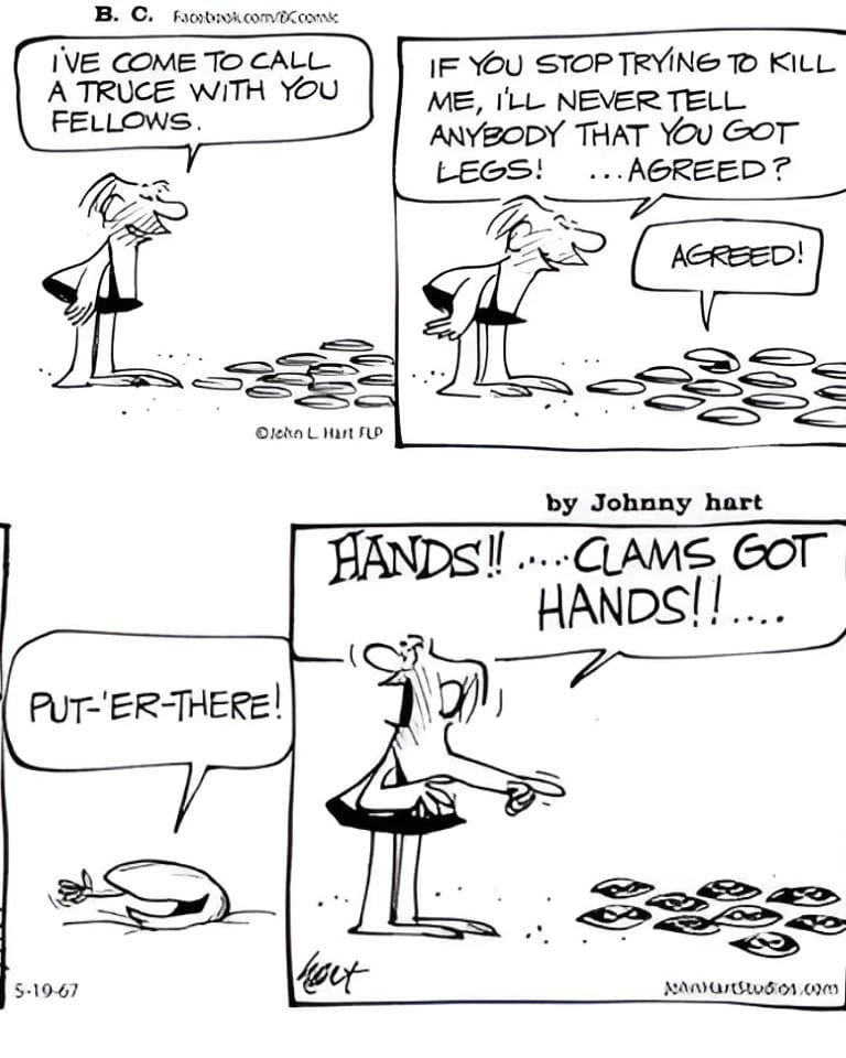 5-21 Top 10 Classic Cartoons By Johnny Hart That Still Make Us Laugh