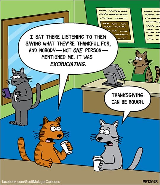 7-80 20 Funny Cat Cartoons by Scott Metzger That Totally Get Cat Life
