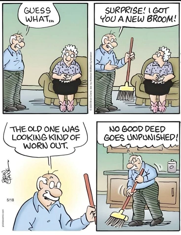 7-94 20 Hilarious and Relatable Humorous Aging Cartoons That Nail Senior Life
