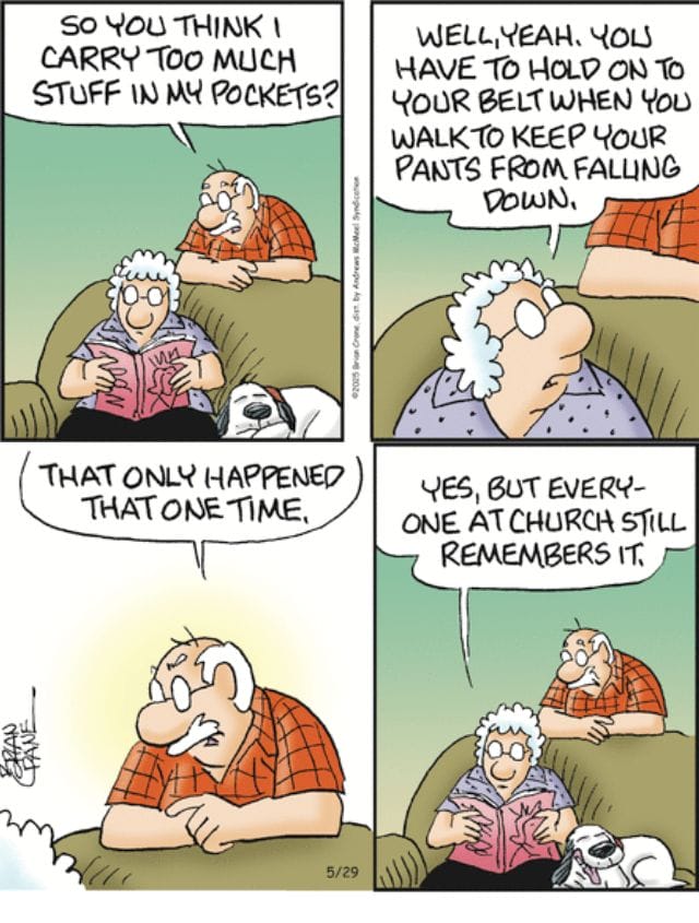 10-9 20 Funny Grandparent Cartoons That Perfectly Capture Aging With Humor