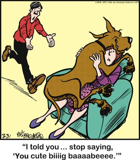 13-48 20 Hilarious Funny Dog Cartoons That Prove Marmaduke Is Top Dog