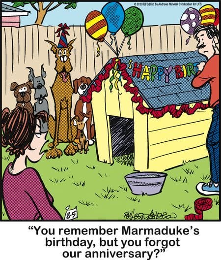15-49 20 Hilarious Funny Dog Cartoons That Prove Marmaduke Is Top Dog
