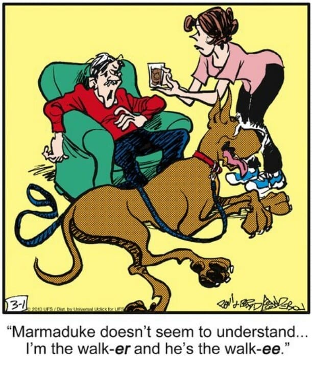 18-51 20 Hilarious Funny Dog Cartoons That Prove Marmaduke Is Top Dog