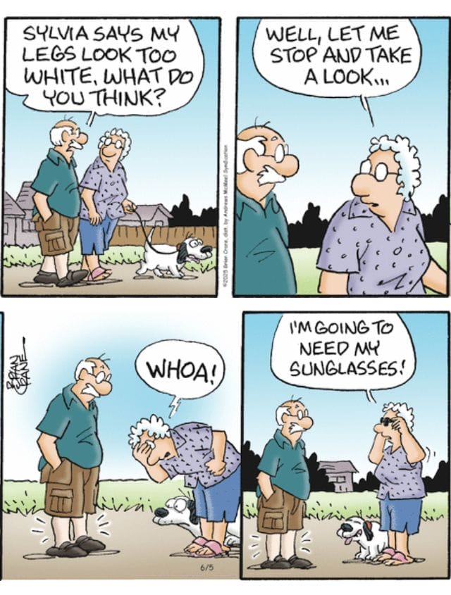 4-10 20 Funny Grandparent Cartoons That Perfectly Capture Aging With Humor