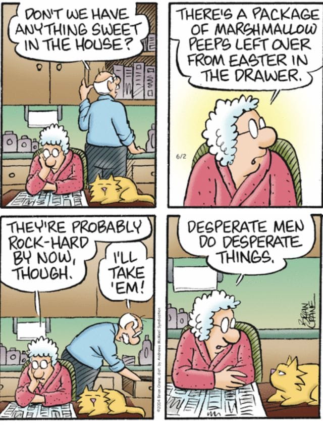 7-10 20 Funny Grandparent Cartoons That Perfectly Capture Aging With Humor