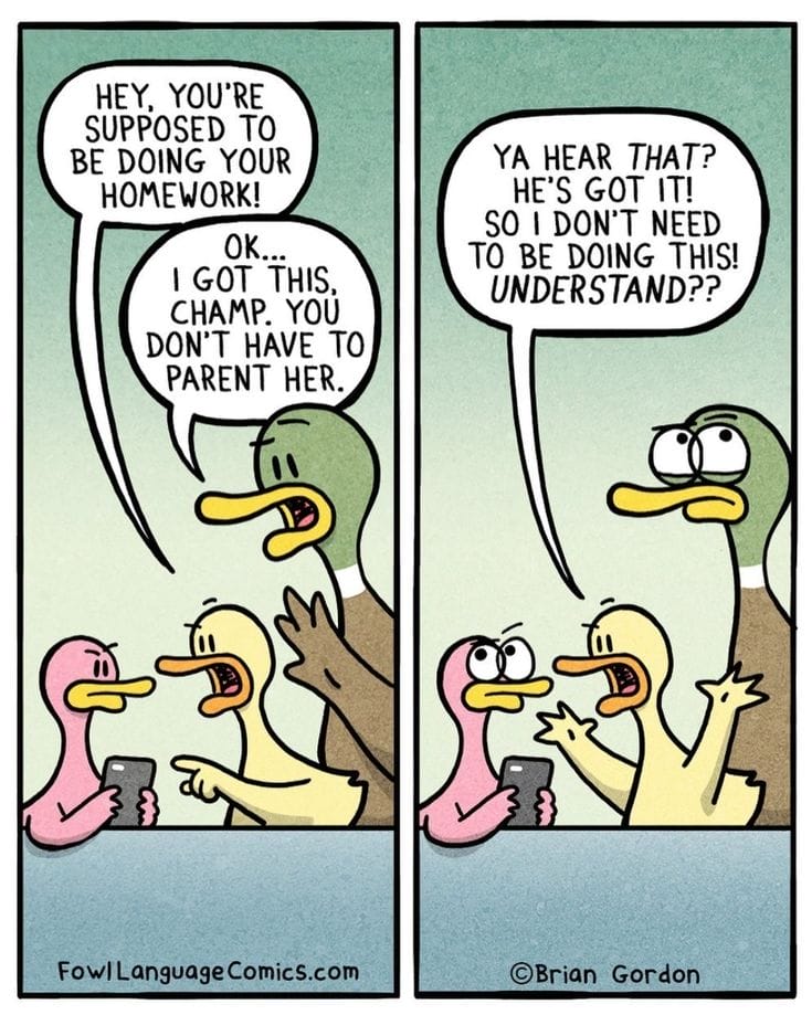 12-1 20 Relatable Parenting Cartoons The Hilarious World of Fowl Language
