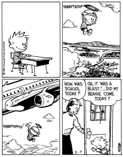 15 20 Hilarious Calvin and Hobbes Comics That Still Make Us Laugh Today
