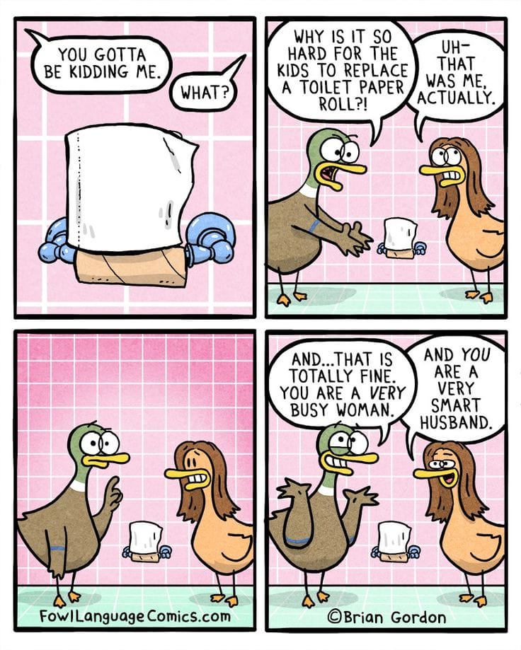3-1 20 Relatable Parenting Cartoons The Hilarious World of Fowl Language