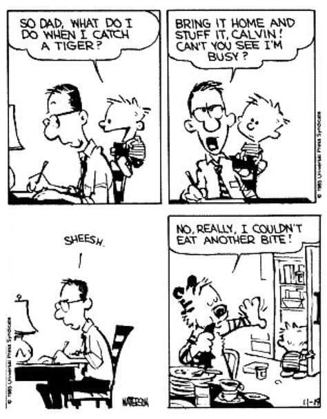 8 20 Hilarious Calvin and Hobbes Comics That Still Make Us Laugh Today